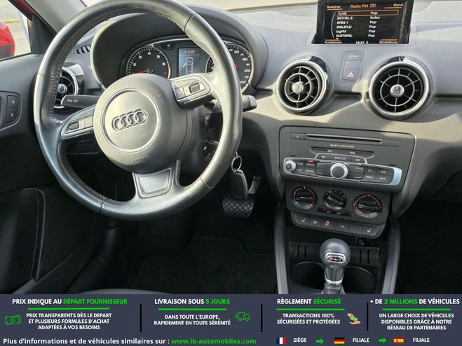 Audi A1 1.0 TFSI 95 BVA Rouge M�tallique de 2017