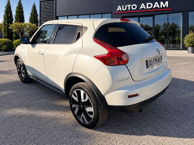 Nissan Juke 1.6e 117 Tekna CVT BLANC NACRE de 2014