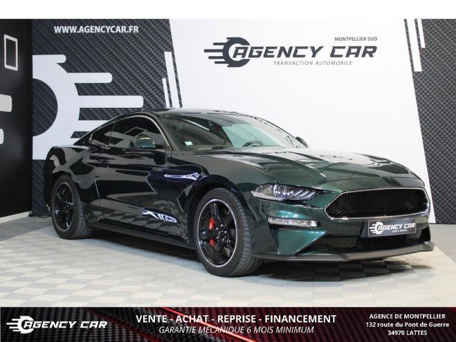 Ford Mustang Fastback 5.0 V8 Ti-VCT - 460 Bullitt Ori VERT FONCE de 2019