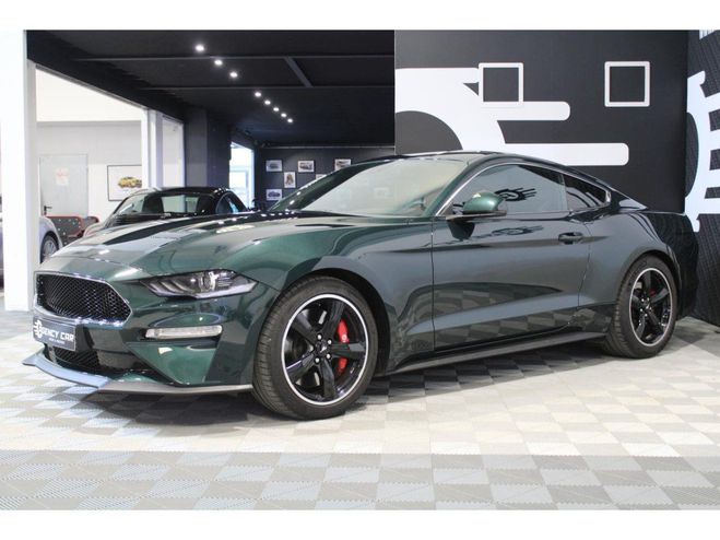 Ford Mustang Fastback 5.0 V8 Ti-VCT - 460 Bullitt Ori VERT FONCE de 2019
