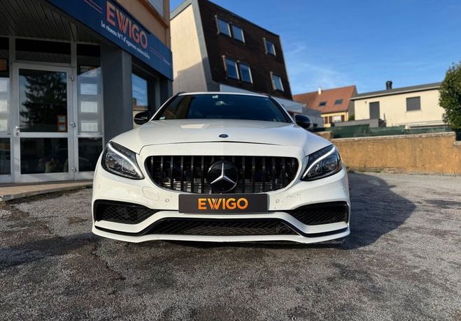Mercedes Classe C break 1.6 200d bluetec 135 amg line 7g-t Blanc de 2016