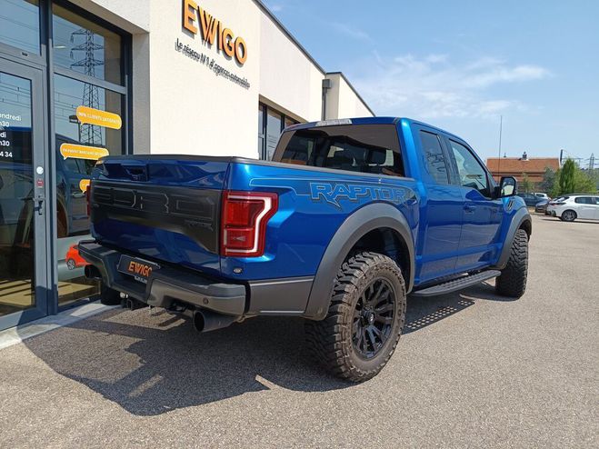 Ford F150 USA RAPTOR 450ch / Prix TTC / TVA RECUPE Bleu de 2018