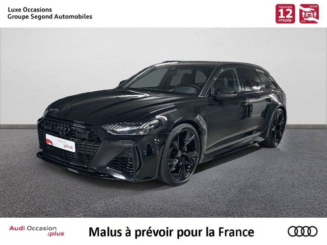 Audi RS6 AVANT V8 4.0 TFSI 600 Tiptronic 8 Quattr Noir de 2022