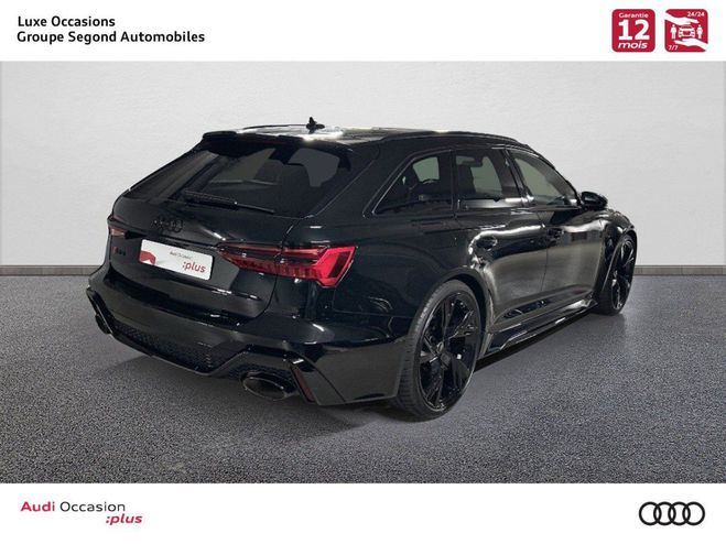 Audi RS6 AVANT V8 4.0 TFSI 600 Tiptronic 8 Quattr Noir de 2022
