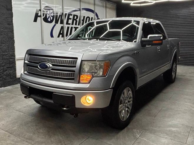 Ford F150 F-150 Platinum 4x4 4dr SuperCrew Stylesi Gris Argent de 2012