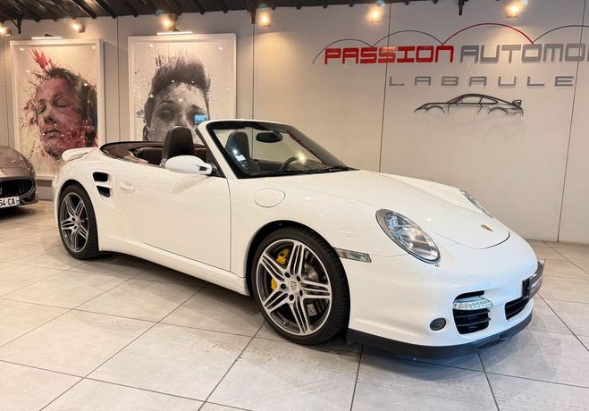 Porsche 911 997 Turbo Cabriolet boite m�canique, 10- Blanc de 2008