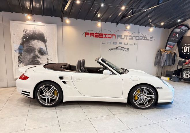 Porsche 911 997 Turbo Cabriolet boite m�canique, 10- Blanc de 2008