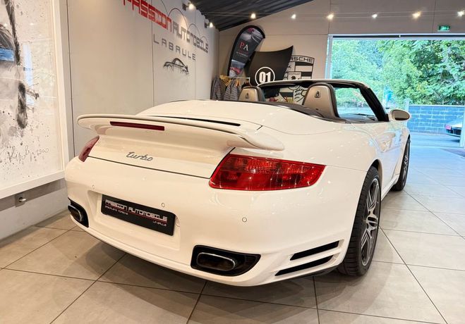 Porsche 911 997 Turbo Cabriolet boite m�canique, 10- Blanc de 2008