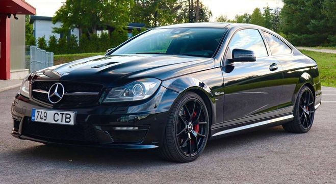 Mercedes Classe C 63 AMG Coup� V8 6.2 Edition 507 Noir de 2014