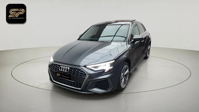 Audi A3 SPORTBACK 40 TFSI E 204 CH S LINE EDITIO Gris de 2021