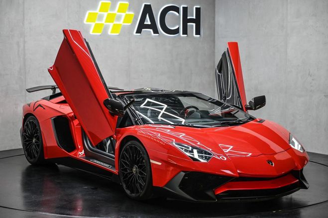 Lamborghini Aventador SV Roadster LP 750-4 E-Gear 1 of 500 Orange M�tallis� de 2017
