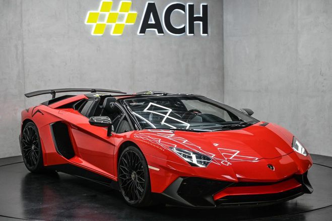 Lamborghini Aventador SV Roadster LP 750-4 E-Gear 1 of 500 Orange M�tallis� de 2017