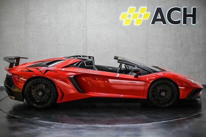 Lamborghini Aventador SV Roadster LP 750-4 E-Gear 1 of 500 Orange M�tallis� de 2017