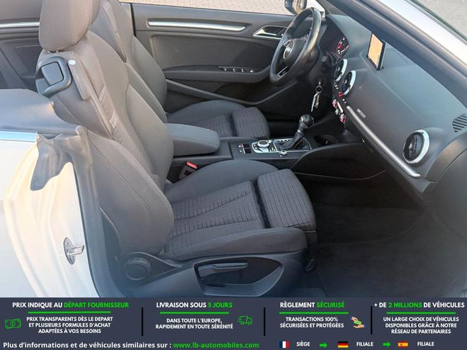 Audi A3 TFSI  150 BVA Blanc Mate de 2017