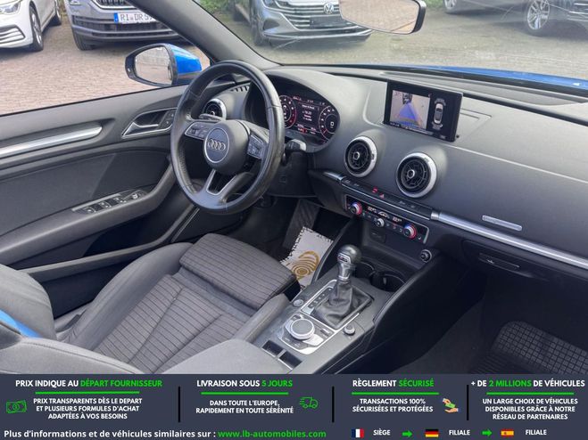 Audi A3 TFSI  150 BVA Bleu M�tallique de 2019