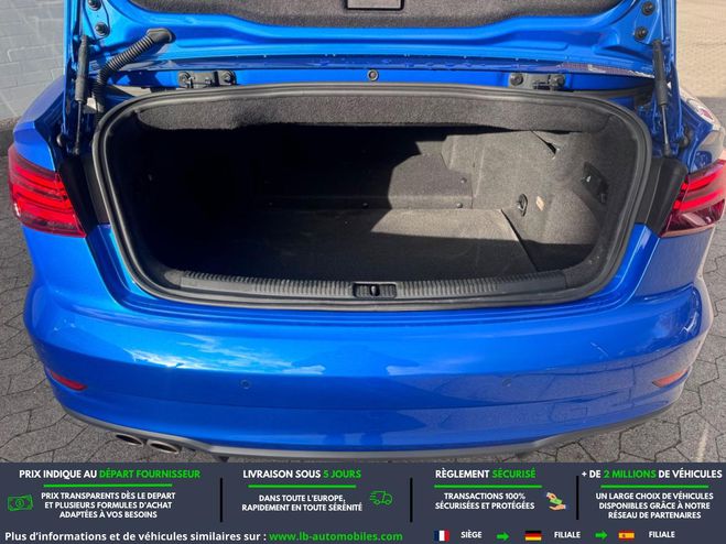 Audi A3 TFSI  150 BVA Bleu M�tallique de 2019