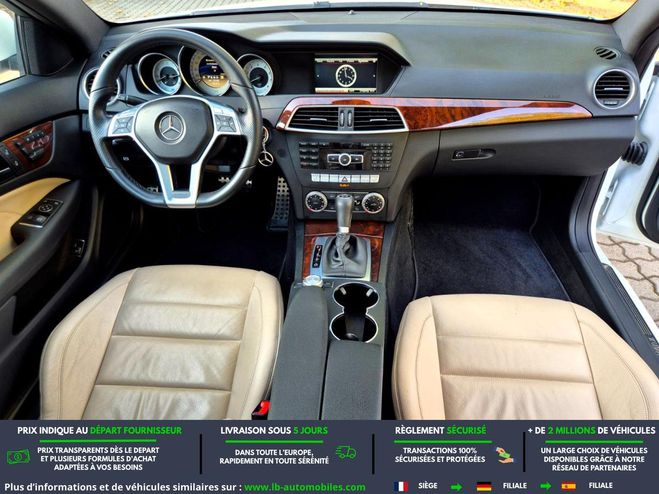Mercedes Classe C 350 Avantgarde Executive A Blanc M�tallique de 2012