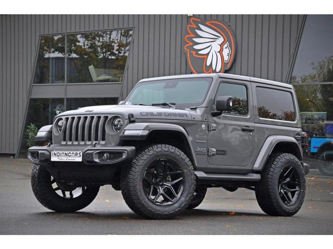 Jeep Wrangler 2.0i T - 272 - BVA 4x4 2018 Sahara 4 PLA GRIS de 2020