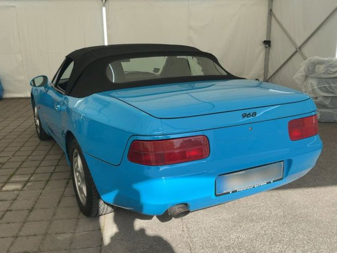 Porsche 968 Riviera Blue / tiptronic cabriolet Bleu de 1994