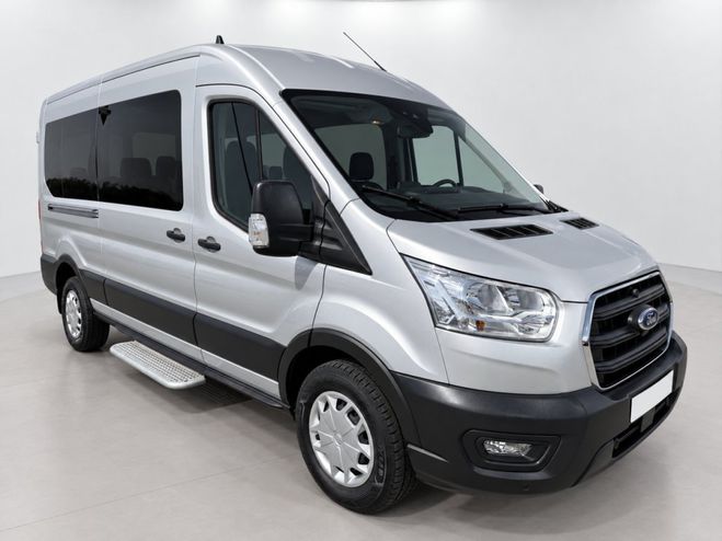 Ford Transit KOMBI 350 L3H2 2.0 EcoBlue 130 Trend 9PL Gris Clair de 2021