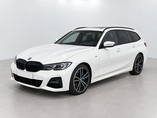 BMW Serie 3 TOURING G21 320d 190 ch BVA8 M Sport Blanc de 2021
