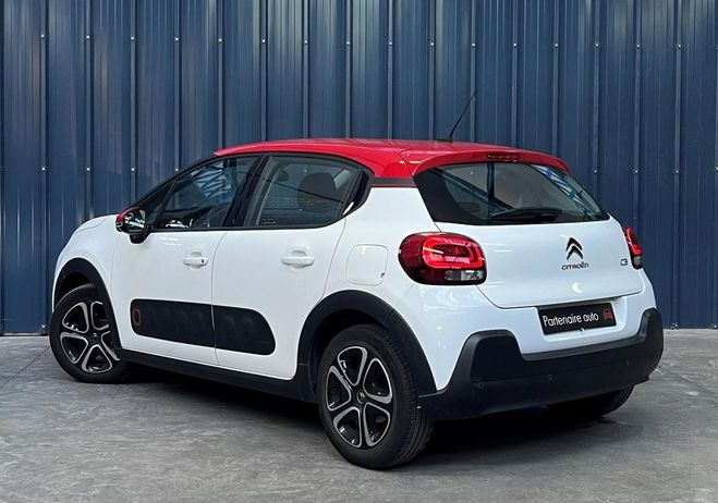 Citroen C3 110 SHINE BVA - Garantie 1 An - Suivi co Blanc de 2017