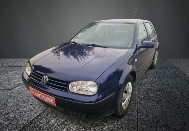 Volkswagen Golf 4 1.9 tdi 90ch 5 portes ? 1�re main ct o Bleu de 2000