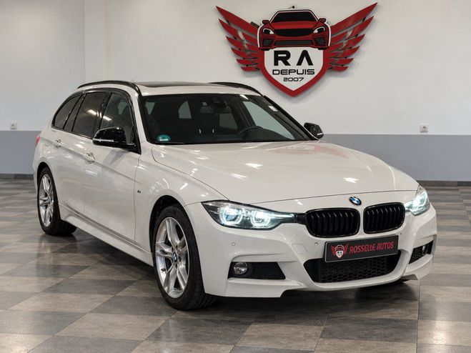 BMW Serie 3 330da Touring xDrive PACK M 258CH Blanc M�tallis� de 2018