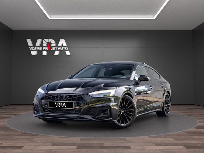Audi A5 Sportback 40 TDI S line Quattro ? 204 ch Noir de 2022