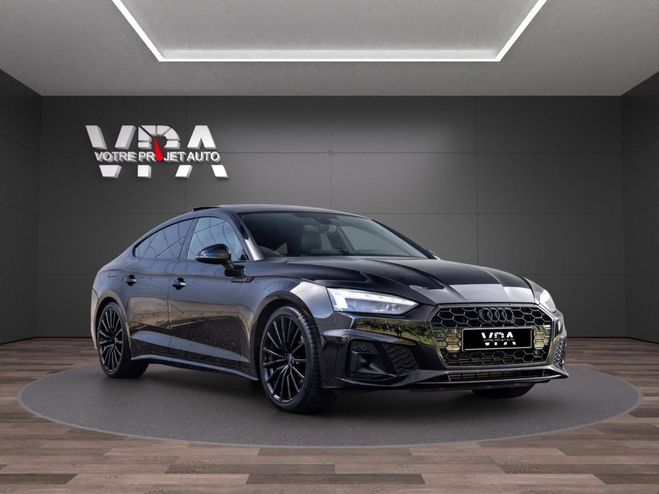 Audi A5 Sportback 40 TDI S line Quattro ? 204 ch Noir de 2022