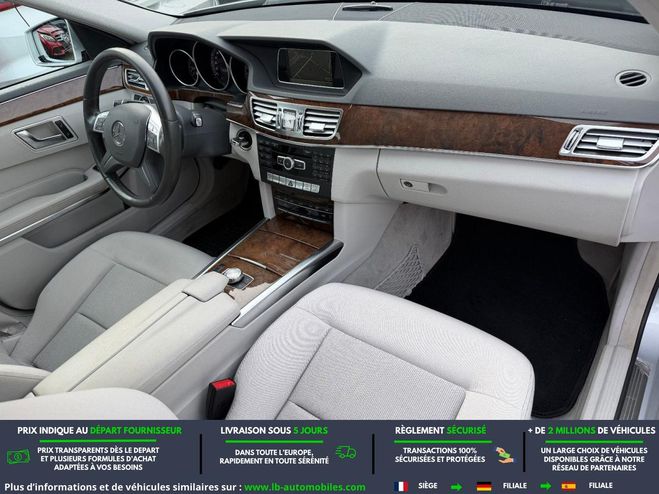 Mercedes Classe E 200 CDI BVA Argent� M�tallique de 2013
