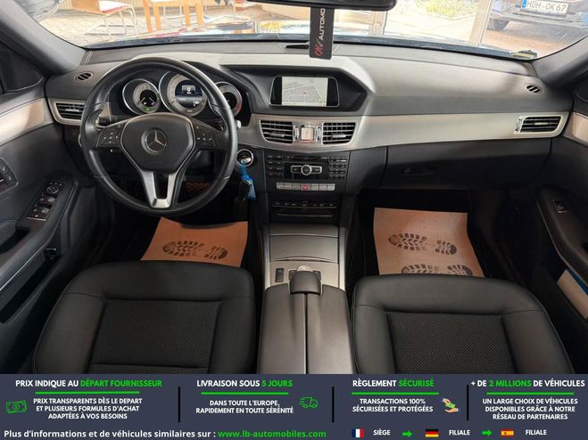Mercedes Classe E 200 CDI BVA Bleu M�tallique de 2014