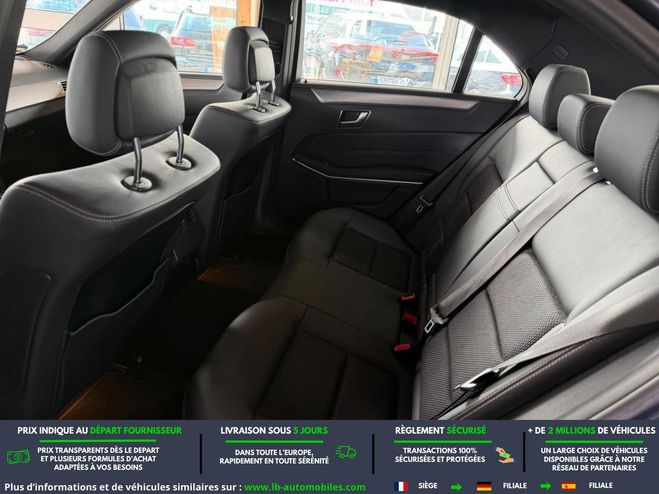 Mercedes Classe E 200 CDI BVA Bleu M�tallique de 2014