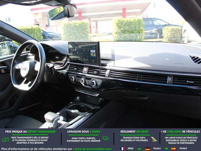 Audi A5 35 TDI 163 BVA Noir M�tallique de 2021