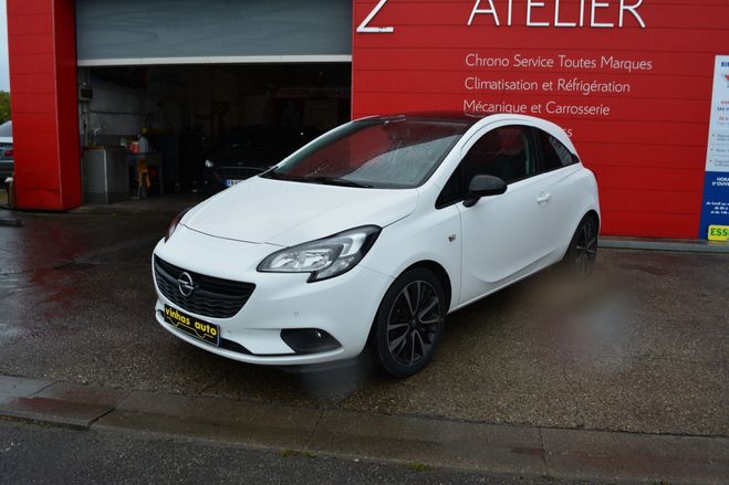 Opel Corsa 1.4 TURBO 100CH BLACK EDITION START/STOP BLANC de 2019