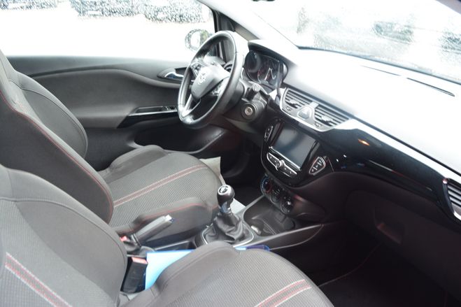 Opel Corsa 1.4 TURBO 100CH BLACK EDITION START/STOP BLANC de 2019