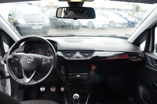 Opel Corsa 1.4 TURBO 100CH BLACK EDITION START/STOP BLANC de 2019