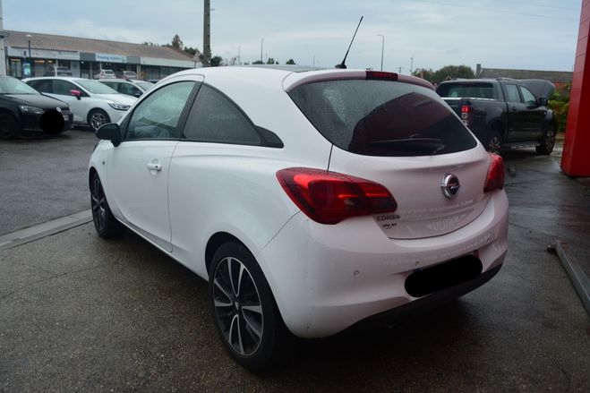 Opel Corsa 1.4 TURBO 100CH BLACK EDITION START/STOP BLANC de 2019