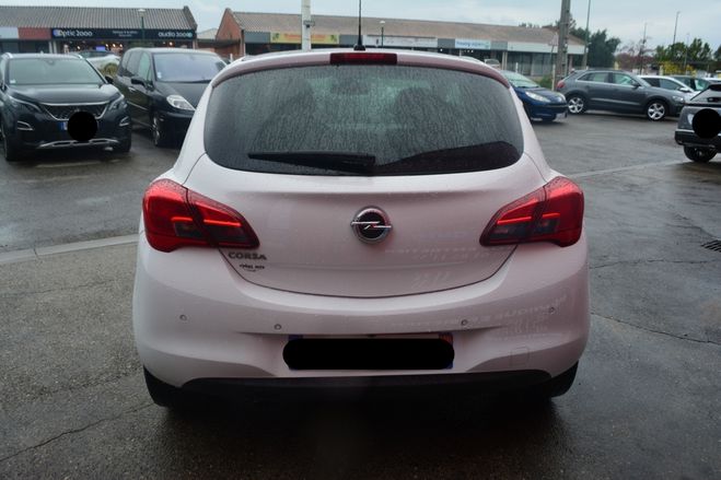 Opel Corsa 1.4 TURBO 100CH BLACK EDITION START/STOP BLANC de 2019