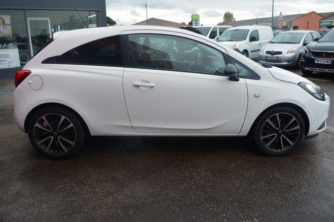 Opel Corsa 1.4 TURBO 100CH BLACK EDITION START/STOP BLANC de 2019