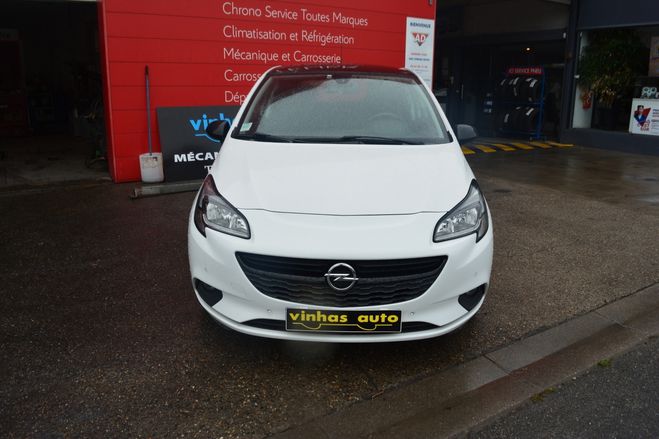 Opel Corsa 1.4 TURBO 100CH BLACK EDITION START/STOP BLANC de 2019
