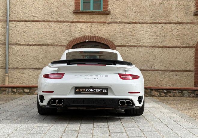 Porsche 911 Coup� Type 991 Phase 1 TURBO 3.8 520 Ch  Blanc de 2015