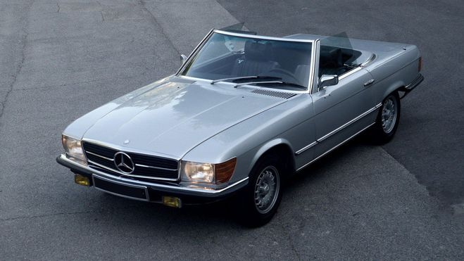 Mercedes Classe SL 280 Gris m�talis� de 1975