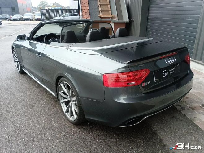 Audi RS5 CABRIOLET V8 4.2 FSI 450CV QUATTRO S-TRO Gris de 2014