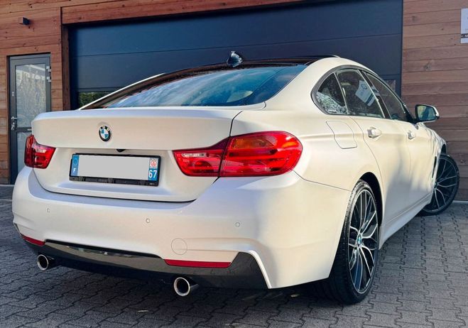 BMW Serie 4 Gran Coupe F36 435i 306ch BVA8 M Sport I Blanc de 2015