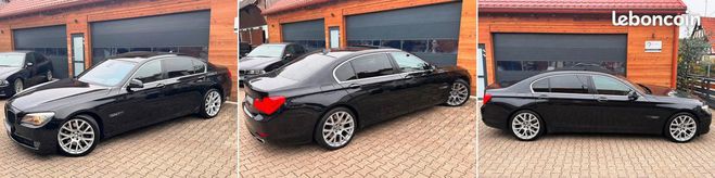 BMW Serie 7 750Li V8 4.4L Bi-Turbo 407ch Exclusive 3 Noir de 2009