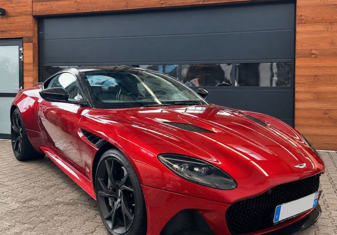 Aston martin DBS Superleggera V12 5.2L Bi-Turbo 725ch 2�m Rouge de 2018