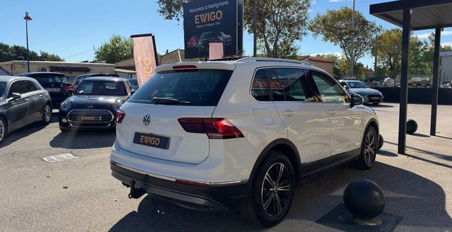 Volkswagen Tiguan 2.0 tdi 150 bluemotion carat Blanc de 2017