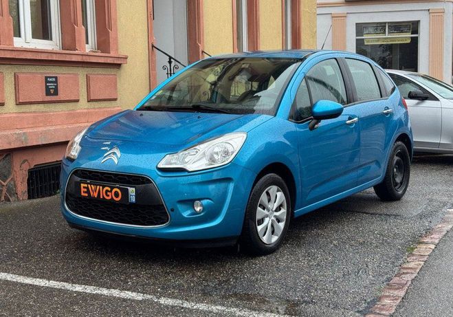 Citroen C3 generation-ii 1.4 hdi 70 airplay-radar d Bleu de 2013