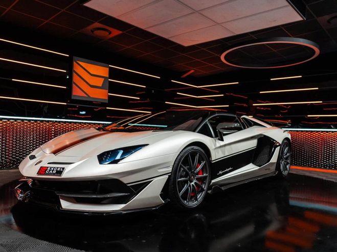 Lamborghini Aventador SVJ ROADSTER 6.5 V12 770 CH Bianco Canopus (satin) de 2020